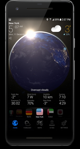 3D EARTH PRO - local forecast Mod Apk