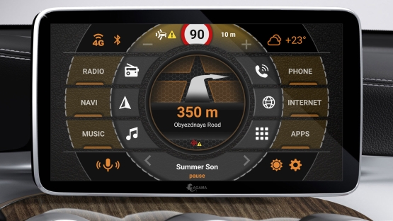 AGAMA Car Launcher Apk