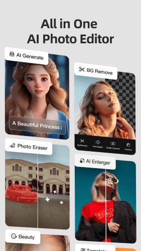 AI Photo Editor, Collage-Fotor Mod Apk