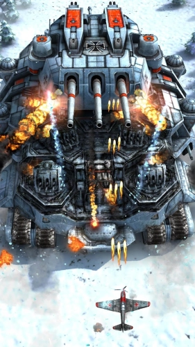 screenshot of AirAttack 2 – Airplane Shooter Mod Apk 1