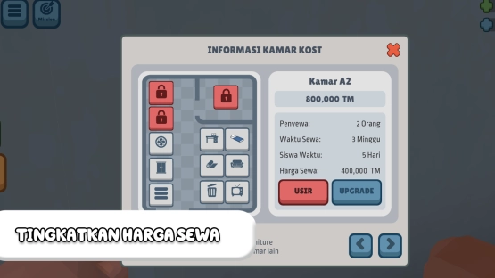 screenshot of Aku Si Juragan Kosan Mod Apk 3