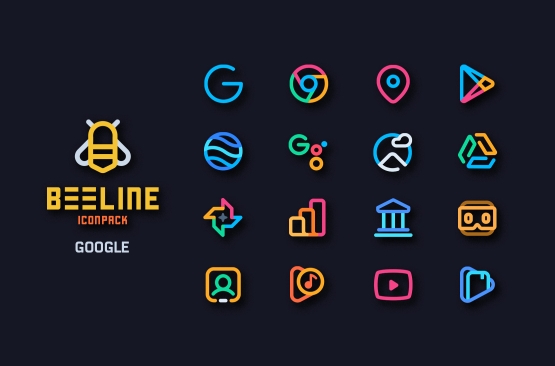 BeeLine Icon Pack Apk