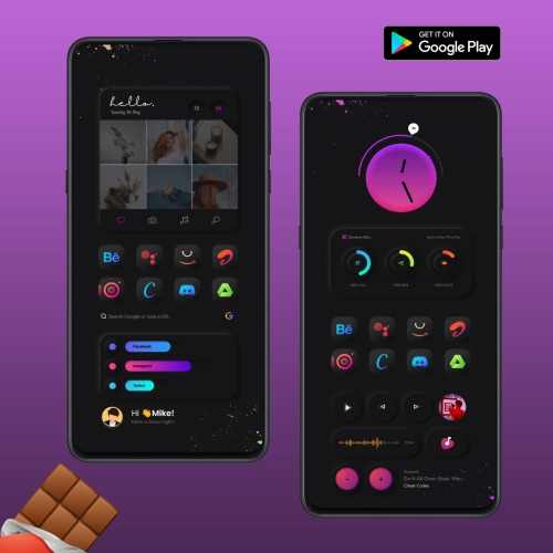 Chocolate KWGT Mod Apk