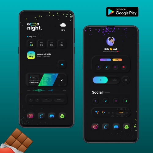 Chocolate KWGT Mod Apk