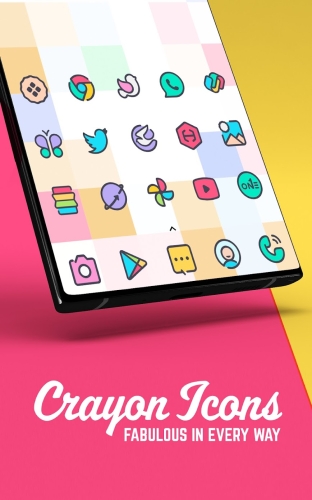 Crayon Icon Pack Apk