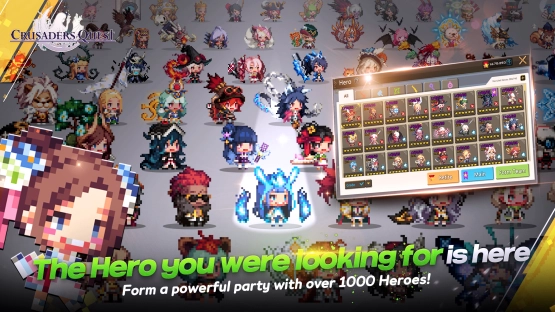 screenshot of Crusaders Quest Mod Apk 2