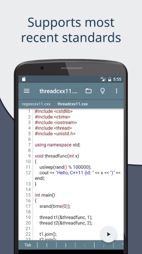 Cxxdroid - C/C++ compiler IDE Mod Apk
