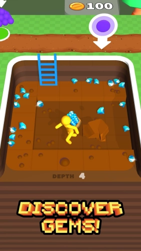 screenshot of Dig Deep Mod Apk 1