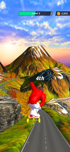 screenshot of Downhill Racer Mod Apk 4