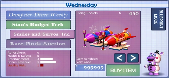 screenshot of Five Nights at Freddy’s 6: Pizzeria Simulator Mod Apk 3