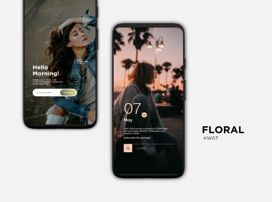 Floral KWGT Mod Apk