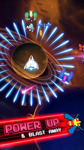 screenshot of Galaga Wars Mod Apk 4