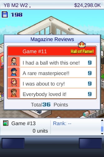 screenshot of Game Dev Story Mod Apk 3