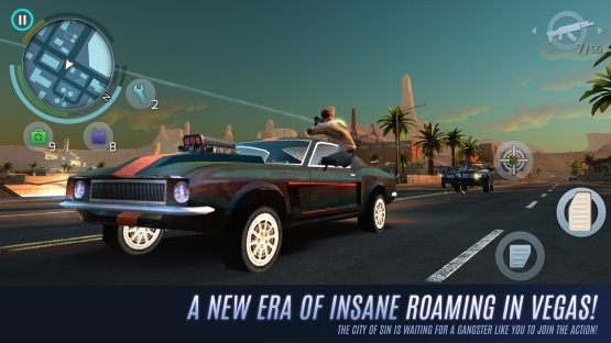 Screenshot of Gangstar Vegas Mod Apk