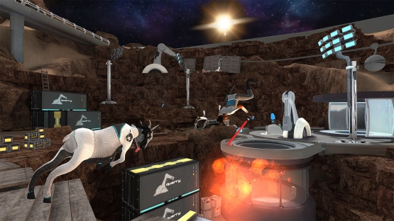 screenshot of Goat Simulator Waste of Space Mod Apk 4