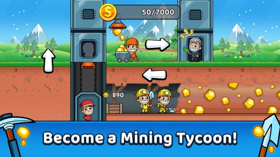 Idle Miner Tycoon: Gold Games Mod Apk