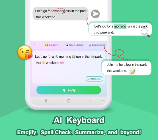 Kika Keyboard-AI EmojisThemes Mod Apk