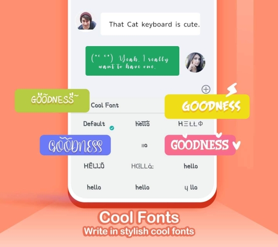 Kika Keyboard-AI EmojisThemes Mod Apk