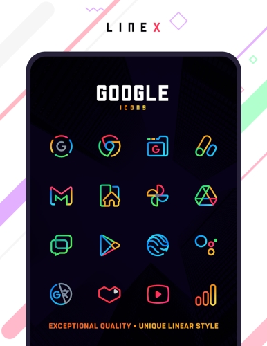 LineX Icon Pack Mod Apk Full