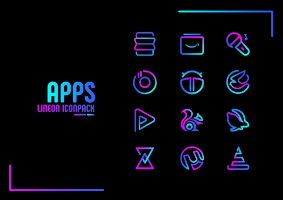 Lineon Icon Pack: LineX Mod Apk Patched