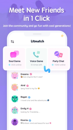 LitmatchMake new friends Mod Apk
