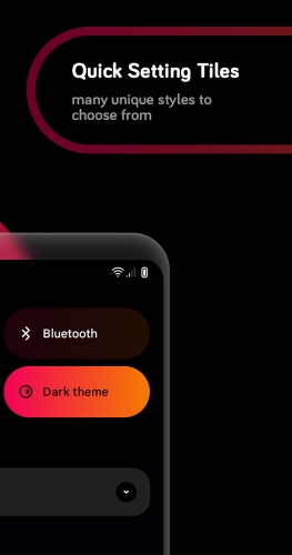 Liv Dark - Substratum Theme Mod Apk