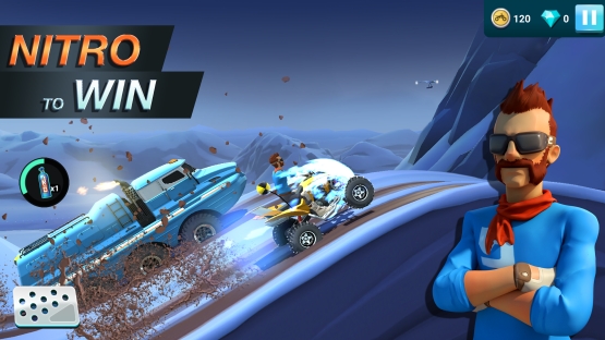 screenshot of MMX Hill Dash 2 Mod Apk 2