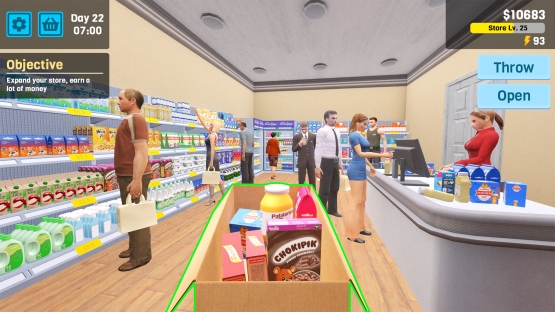Manage Supermarket Simulator Mod Apk
