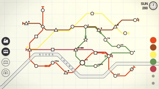 screenshot of Mini Metro Mod Apk 1