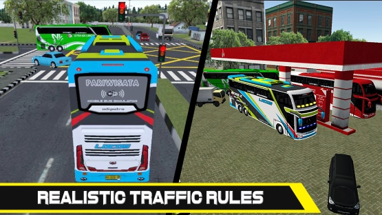 screenshot of Mobile Bus Simulator Mod Apk 2