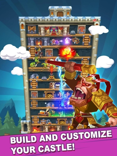 screenshot of Monster Castle Mod Apk 3