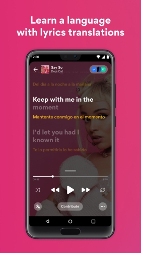 Musixmatch: lyrics finder Mod Apk