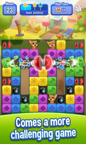 screenshot of Pet Rescue Saga Mod Apk 1