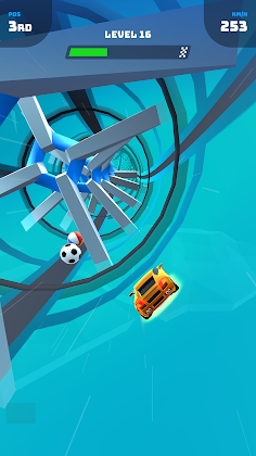 Obstacles and traps in Race Master 3D Android