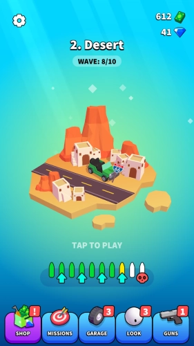 screenshot of Rage Road Mod Apk 2