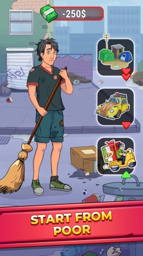 Rich Inc. Idle Life Simulator Mod Apk