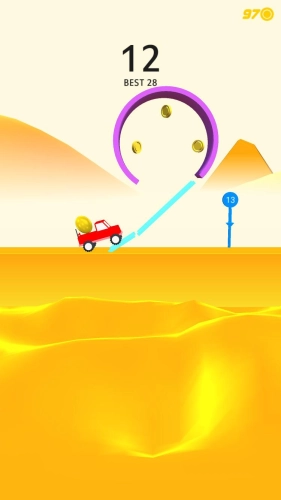 screenshot of Risky Road Mod Apk 3