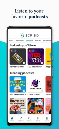 Scribd: Audiobooks & Ebooks Mod Apk