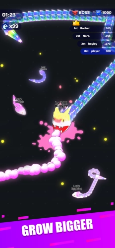 screenshot of Snake Clash Mod Apk 4