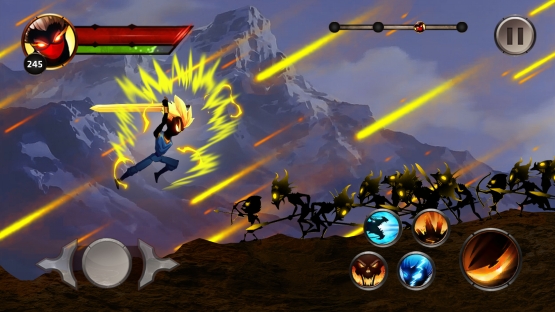 Screenshot Of Stickman Legends Offline Games Mod Apk
