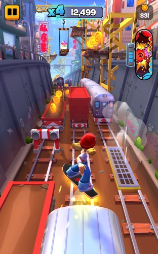 screenshot of Subway Surfers City Mod Apk 3