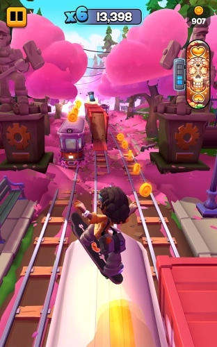 screenshot of Subway Surfers City Mod Apk 4