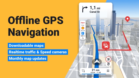 Sygic GPS Navigation & Maps Mod Apk