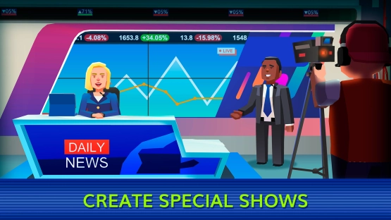 screenshot of TV Empire Tycoon Mod Apk 2