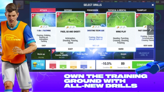 Top Eleven Be a Soccer Manager Apk