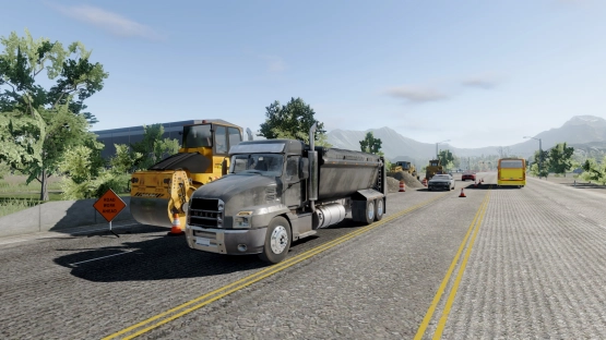 screenshot of Truck Simulator Big Rigs Mod Apk 3