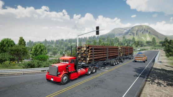 screenshot of Truck Simulator Big Rigs Mod Apk 4