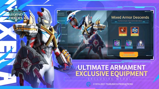 screenshot of Ultraman: Legend of Heroes Mod Apk 2