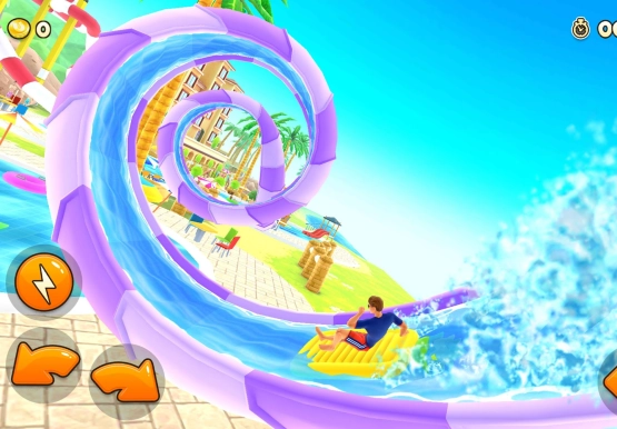 screenshot of Uphill Rush Water Park Racing Mod Apk 2