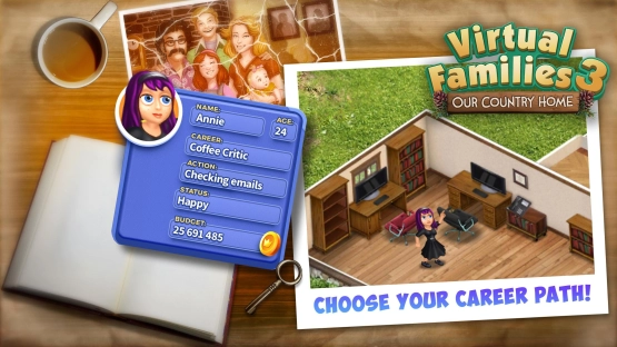screenshot of Virtual Families 3 Mod Apk 4